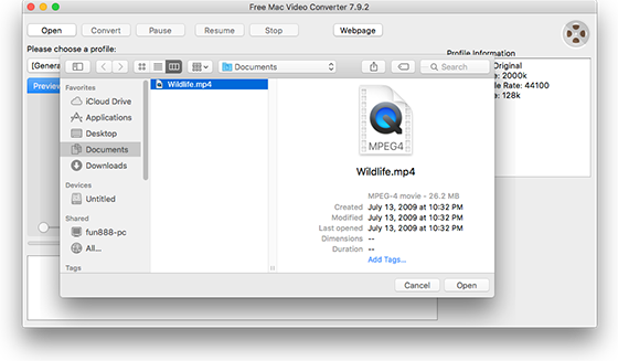 Video converter for mac