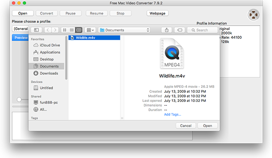 how to open avi files mac